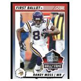 Randy Moss 2024 Score First Ballot Red #6 Minnesota Vikings Football Card