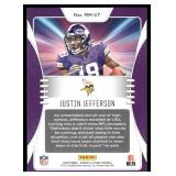 Justin Jefferson RC 2020 Panini Rookies & Stars Rookie Rush #RR-17 Minnesota Vikings Football Card