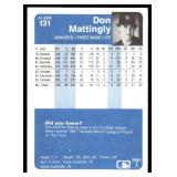 Don Mattingly RC 1984 Fleer #131 New York Yankees Baseball Card