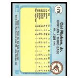Cal Ripken, Jr. RC 1982 Fleer #176 Baltimore Orioles Baseball Card