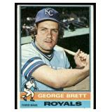 George Brett 2ns Year 1976 Topps #19 Kansas City Royals Baseball Card
