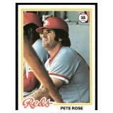 Pete Rose 1978 Topps #20 Cincinnati Reds Baseball Card