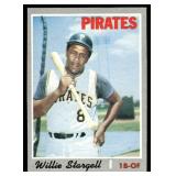 Willie Stargell 1970 Topps #470 Pittsburgh Pirates Baseball Card