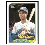Ken Griffey Jr. RC 1989 ToppDonruss Traded #41T Seattle Mariners Baseball Card