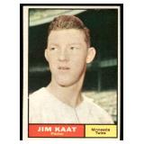 Jim Kaat 1961 Topps #63 Minnesota Twins Baseball Card