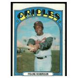 Frank Robinson 1972 Topps #100 Baltimore Orioles Baseball Card