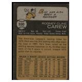 Rod Carew 1973 Topps #330 Minnesota Twins Baseball Card