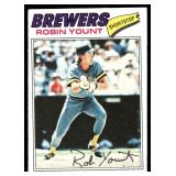 Robin Yount 1977 Topps #635 Milwaukee Brewers Baseball Card