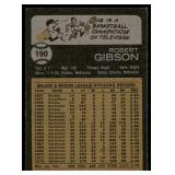 Bob Gibson 1973 Topps #190 St. Louis Cardinals Baseball Card