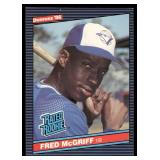 Fred McGriff RC 1986 Donruss #28 Toronto Blue Jays Baseball Card
