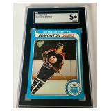 Wayne Gretzky RC SGC 5 EX 1979-1980 Topps #18 Rookie Vintage Hockey Card