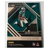 Jalen Reagor Relic /49 RC 2020 Gold Standard Newly Minted #NM15, numbered 11/49, Football Card