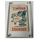 1966 Minnesota Twins Hamm