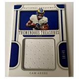 Cam Akers /49 Jumbo Relic 2022 National Tremendous Treasures #TRE-CAK Football Card