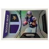 Alexander Mattison Relic RC 2019 Prizm Rookie Gear #RG-AM Minnesota Vikings Football Card