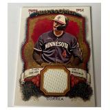 Carlos Correa Game-Used Relic 2023 Allen & Ginter #AGR-CC Minnesota Twins Baseball Card