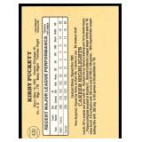 Kirby Puckett RC 1985 Donruss #438 Minnesota Twins Baseball Card