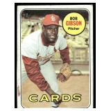 Bob Gibson 1969 Topps #200 St. Louis Cardinals Baseball Card
