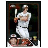 Adley Rutschman RC 2023 Topps Chrome #1 Baltimore Orioles Baseball Card