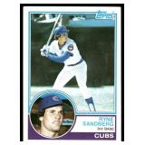 Ryne Sandberg RC 1983 Topps #83 Chicago Cubs Baseball Card