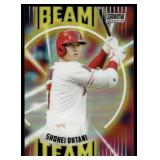 Shohei Ohtani 2022 Stadium Club Chrome Beam Team #1 Los Angeles Angels Baseball Card
