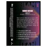 Shohei Ohtani 2022 Stadium Club Chrome Beam Team #1 Los Angeles Angels Baseball Card