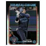 Shohei Ohtani 2024 Topps Chrome Update 2024 All Star Game #ASGC-18 Los Angeles Dodgers Baseball Card