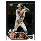 Gunnar Henderson 2023 Topps Chrome #2 Baltimore Orioles Baseball Card