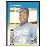 Bo Jackson RC 1987 Fleer #369 Kansas City Royals Baseball Card