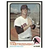 Carl Yastrzemski 1973 O-Pee-Chee #245 Boston Red Sox Baseball Card