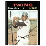 Tony Oliva 1971 Topps #290 Minnesota Twins Baseball Card