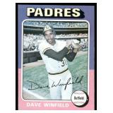 Dave Winfield 2nd Year 1975 Topps #61 San Diego Padres Baseball Card