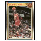 Michael Jordan 1988 Fleer #120 Chicago Bulls Basketball Card