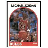 Michael Jordan 1989 Hoops #200 Chicago Bulls Basketball Card