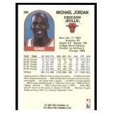 Michael Jordan 1989 Hoops #200 Chicago Bulls Basketball Card