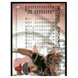 Michael Jordan 1996 Fleer #13 Chicago Bulls Basketball Card