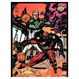 Larry Bird/Michael Jordan 1992 Upper Deck FaniMation #510 Boston Celtics/Chicago Bulls Basketball Card