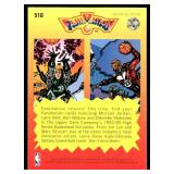 Larry Bird/Michael Jordan 1992 Upper Deck FaniMation #510 Boston Celtics/Chicago Bulls Basketball Card