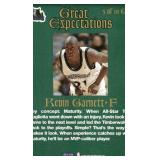 Kevin Garnett 1998 Fleer Tradition Great Expectations #5 GE Minnesota Timberwolves Basketball Card