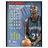Kevin Garnett 1997 Topps Destiny #D2 Minnesota Timberwolves Basketball Card