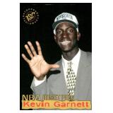 Kevin Garnett RC 1995 Topps Stadium Club #5 Minnesota Minnesota Timberwolves Basketball Card