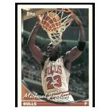 Michael Jordan 1993 Topps #23 Chicago Bulls Basketball Card