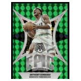 Anthony Edwards 2023 Panini Mosaic Epic Performers Green #20 Minnesota Timberwolves Basketball Card