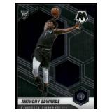 Anthony Edwards RC 2021 Mosaic #1 Minnesota Timberwolves Basketball Card
