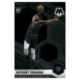 Anthony Edwards RC 2021 Panini Mosaic #201 Minnesota Timberwolves Basketball Card