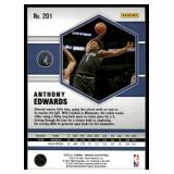 Anthony Edwards RC 2021 Panini Mosaic #201 Minnesota Timberwolves Basketball Card