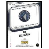 Rob Dillingham RC 2025 Instant Basketball Year One #YO-8 Minnesota TimberwolvesYO-8 Basketball Card