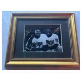 Byron Buxton and Migues Sano Signed, Matted, and Framed Photo - Minnesota Twins Baseball