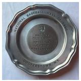 1983 Baseball Hall of Fame Limited Edition Inductee Plate - Brooks Robinso, Juan Marichal, George Kell, Walter Alston