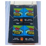 1991 Topps Stadium Club Hockey 36 Pack Box